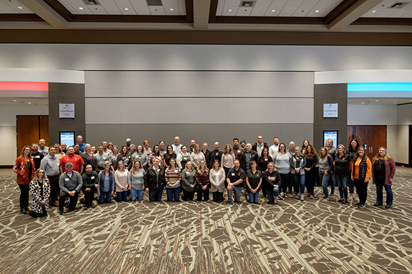 A group picture of all participants on day 3 of training. Click to enlarge.